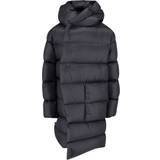 Rick Owens Quilted Down Jacket Black