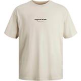 Beige T-shirts Barnkläder Jack & Jones Junior Moonbeam Vesterbro T-Shirt Noos-164