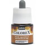 Pebeo Färger Pebeo Colorex Watercolor Ink 45 ml Raw Sienna – burk med akvarellbläck och pipett