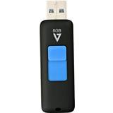 8 GB - USB Type-A USB-minnen V7 VF38GAR-3E 8GB USB 3.0