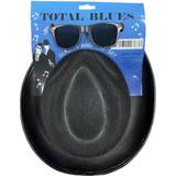 Blå Hattar Henbrandt Adult Blues Hat & Glasses Set