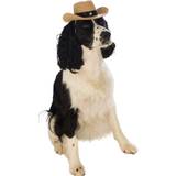 Rubies Vilda västern Maskeradkläder Rubies Brown Cowby Hat Dog Fancy Dress Costume Outfit