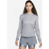 Nike Dam Överdelar Nike Dri-FIT Swift Element Longsleeve Women svart grå