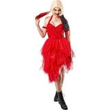Damer - Suicide Squad Dräkter & Kläder Rubies Harley Quinn Suicide Squad 2 Red Dress Costume