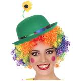 Grön Maskerad Hattar Atosa Clownmössa Grön Multicolour