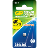 Batterier - Knappcellsbatterier Batterier & Laddbart GP Batteries Ultra Plus 364