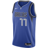 Dallas Mavericks Matchtröjor Nike Men's Dallas Mavericks Luka Doncic #77 Royal Dri-FIT Swingman Jersey