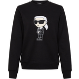Karl Lagerfeld Dam Överdelar Karl Lagerfeld Ikonik Sweatshirt - Black