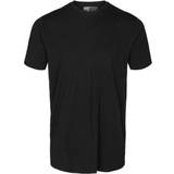 Solid T-shirts & Linnen Solid Rock Basic Tee - Black