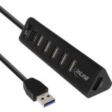 InLine USB-hubbar InLine 7-Port USB 3.0 External (66763)