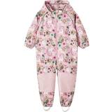 Softshelloveraller Barnkläder Name It Alfa Softshell Suit - Pink Nectar (13209579)