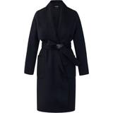 Cashmere Sovplagg Mackage Thalia Belted Wool Coat BLACK