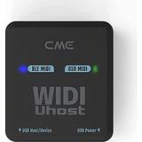 CME Klaviaturinstrument CME WIDI Uhost Bluetooth USB MIDI-gränssnitt USB-värd för klass-kompatibla USB MIDI-instrument, MIDI-kontroller, MIDI-tangentbord, Windows, Mac, iOS & Android, Linux, ChromeOS