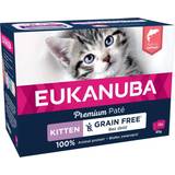 Eukanuba Katter - Lax Husdjur Eukanuba Grain Free Kitten Salmon Paté Mono Kattfoder