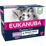 Eukanuba Järn - Katter Husdjur Eukanuba Grain Free Kitten Lamb Paté Mono Kattfoder