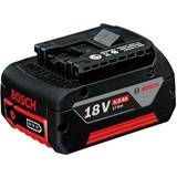 Bosch Batterier - Verktygsbatterier Batterier & Laddbart Bosch GBA 18V 5.0 Ah M-C Professional