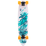 Landyachtz Skateboards Landyachtz Dipper Komplett Longboard Postcard Vit/Turkos/Orange