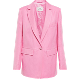 Etro Skinnjackor Kläder Etro Tailored Linen and Silk Jacket - Pink