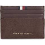 Tommy Hilfiger Korthållare Tommy Hilfiger Signature Premium Leather Credit Card - Coffee Bean