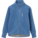 Ytterkläder Polarn O. Pyret Kids Waterproof Fleece Jacket - Blue