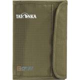 Gröna Reseplånböcker Tatonka Unisex – Vuxen Passport Safe RFID B Dokumentväska, Oliv, 10,5