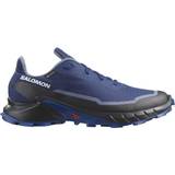 Salomon Sportskor Salomon Alphacross Gore-Tex män vattentäta trail-skor, starkt grepp, vatten- och väderskydd, varaktig komfort, Blått tryck Lapis Blue Hite