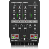 BPM-räknare DJ-mixers Behringer VMX300