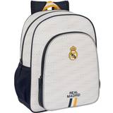 Vita Väskor Real Madrid C.F. Skolryggsäck Vit 32 X 38 X 12 cm
