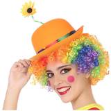 Orange Huvudbonader BigBuy Carnival Clownmössa Orange