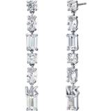 Michael Kors Premium Brilliance Earrings - Silver/Transparent