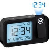 Marathon Clock Ceiling Projection Alarm Display Date Temperature. Includes USB Power Cable Black