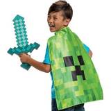 Spel & Leksaker - T-shirts Maskeradkläder Disguise Kid's Minecraft Sword & Cape set