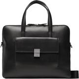 Calvin Klein Datorväskor Calvin Klein Faux Leather Laptop Bag BLACK One Size