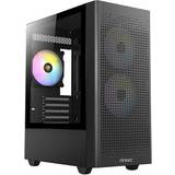 Datorchassin Antec nx500m argb gaming case with glass window micro