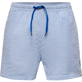 Only & Sons Badkläder Only & Sons Printed Swim Shorts - Blue/Turkish Sea
