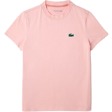 Lacoste Dam T-shirts Lacoste Sport Organic Cotton Jersey T-Shirt - Pink