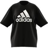 adidas Essentials Big Logo Boyfriend T-shirt - Black/White