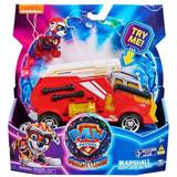 Paw Patrol Utryckningsfordon Spin Master Paw Patrol the Mighty Movie Fire Truck with Marshall