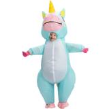 Uppblåsbara dräkter Dräkter & Kläder Joyin Inflatable child blue unicorn costume