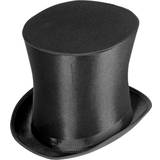 Cirkus & Clowner - Unisex Huvudbonader Widmann Gloss Satin Cylinder Unisex High Top 1920s Hat