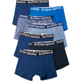 Björn Borg Underkläder Barnkläder Björn Borg Core Boxer 7-pack - Blue/Print/Navy Blue (10002409-MP002)