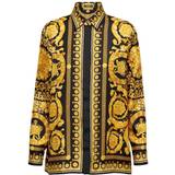 Versace Skjortor Versace 'Barocco' Shirt Gold IT