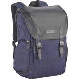Cullmann Kameraväskor Cullmann Bristol Daypack 600 dunkelblau, ryggsäck med ryggsäck anteckningsbok-Fach, vintage