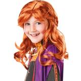 Orange - Övrig film & TV Maskeradkläder Rubies Girls Frozen 2 Anna Wig
