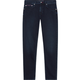 Tommy Hilfiger Herr - W34 Jeans Tommy Hilfiger Denton Fitted Straight Jeans - Meek Blue Black