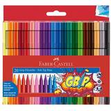 Faber-Castell Tuschpennor Faber-Castell Grip Color Marker Pens 20-pack
