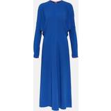 26 Klänningar Victoria Beckham Cady Midi Dress - Blue