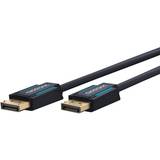 ClickTronic DisplayPort-kablar - Rund ClickTronic DisplayPort - DisplayPort M-M 3m