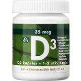 DFI D-vitaminer Vitaminer & Kosttillskott DFI D3 Vitamin 35mcg 120 st