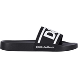 Dolce & Gabbana Herr Tofflor & Sandaler Dolce & Gabbana Beachwear Sliders - Black